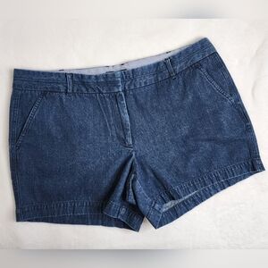 Counterparts Women's Casual Blue Denim Shorts Sz 16 Summer Backyard BBQ Coastal